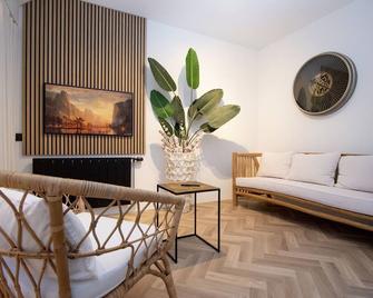Apartment on the Sneekermeer - Offingawier - Sala de estar