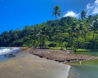 Eco-Cottage studio w/ epic ocean & mountain views - Calibishie - Beach