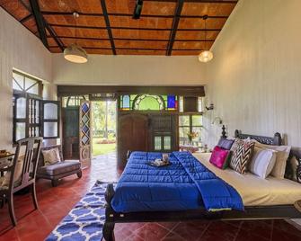 Cottage Room with pool at Anjuna, Goa - Anjuna - Bedroom