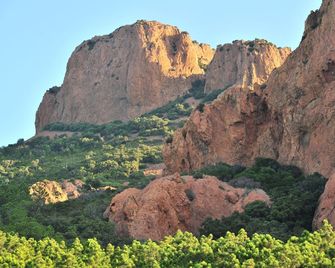 Hôtel et Appart Hôtel Les Flots Bleus - Agay - Extérieur