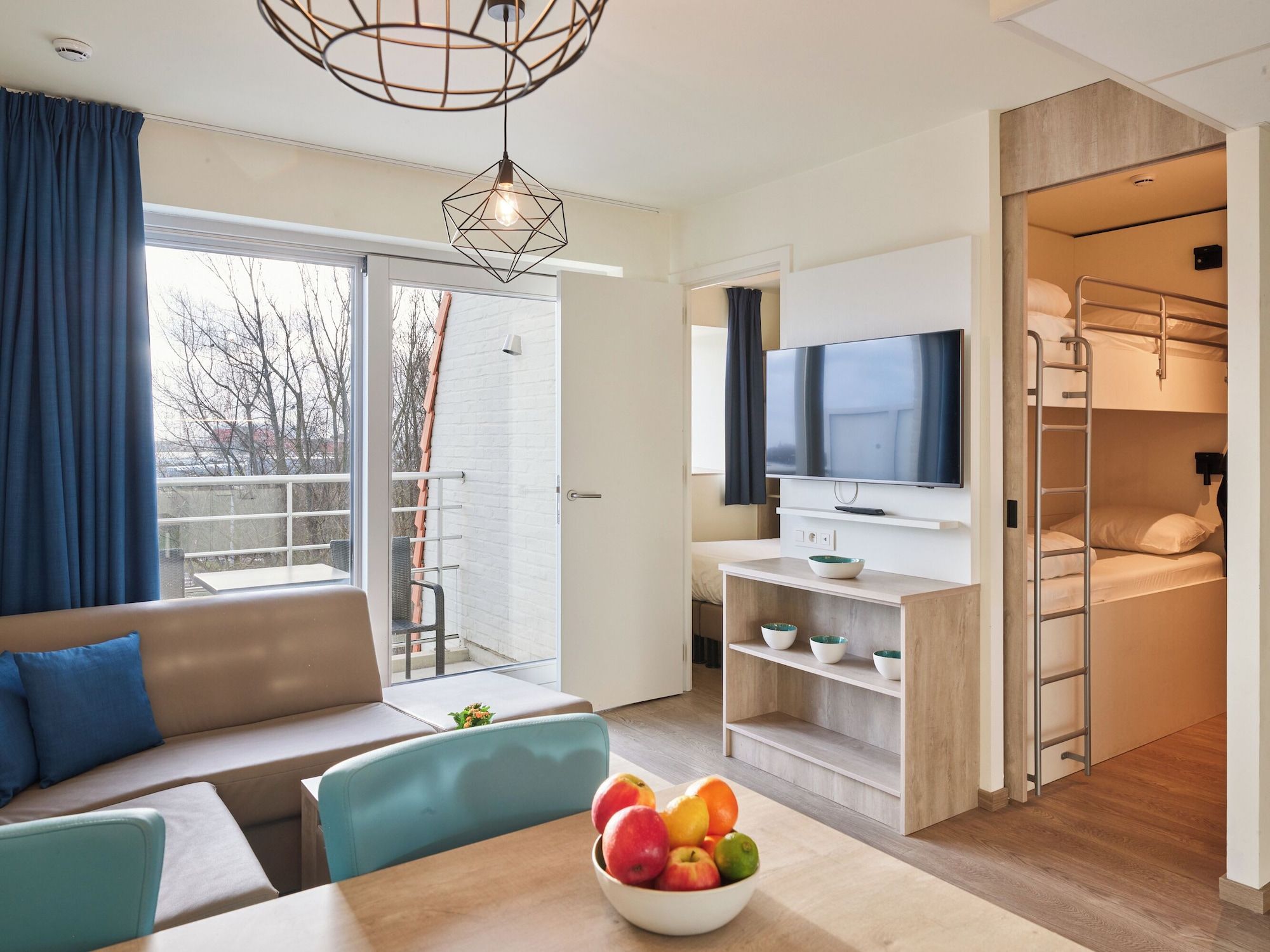 Holiday Suites Zeebrugge - Brugia - Pokój dzienny