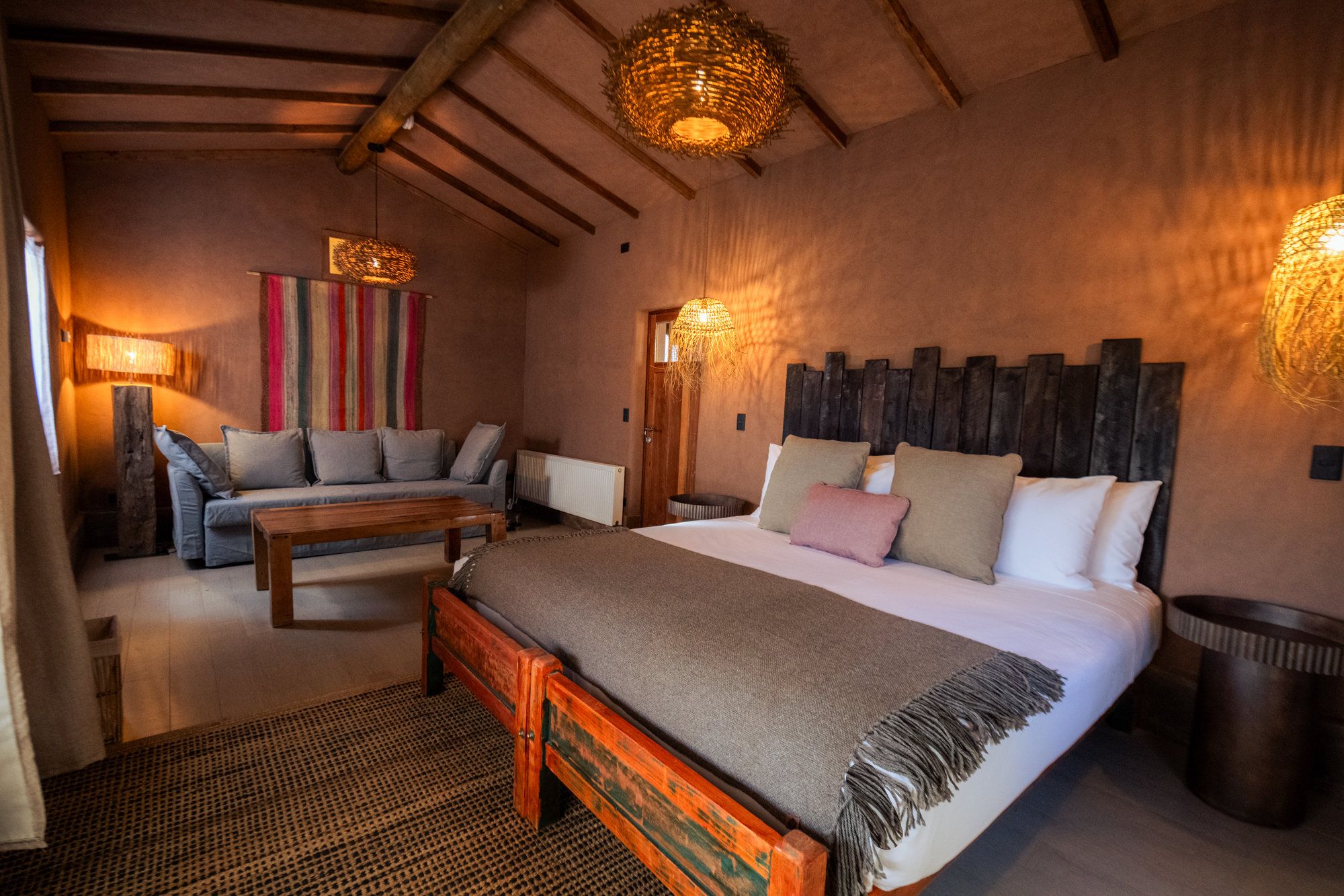 أور هأبيتاس أتاكاما - سان بيدرو دي اتاكاما - غرفة نوم