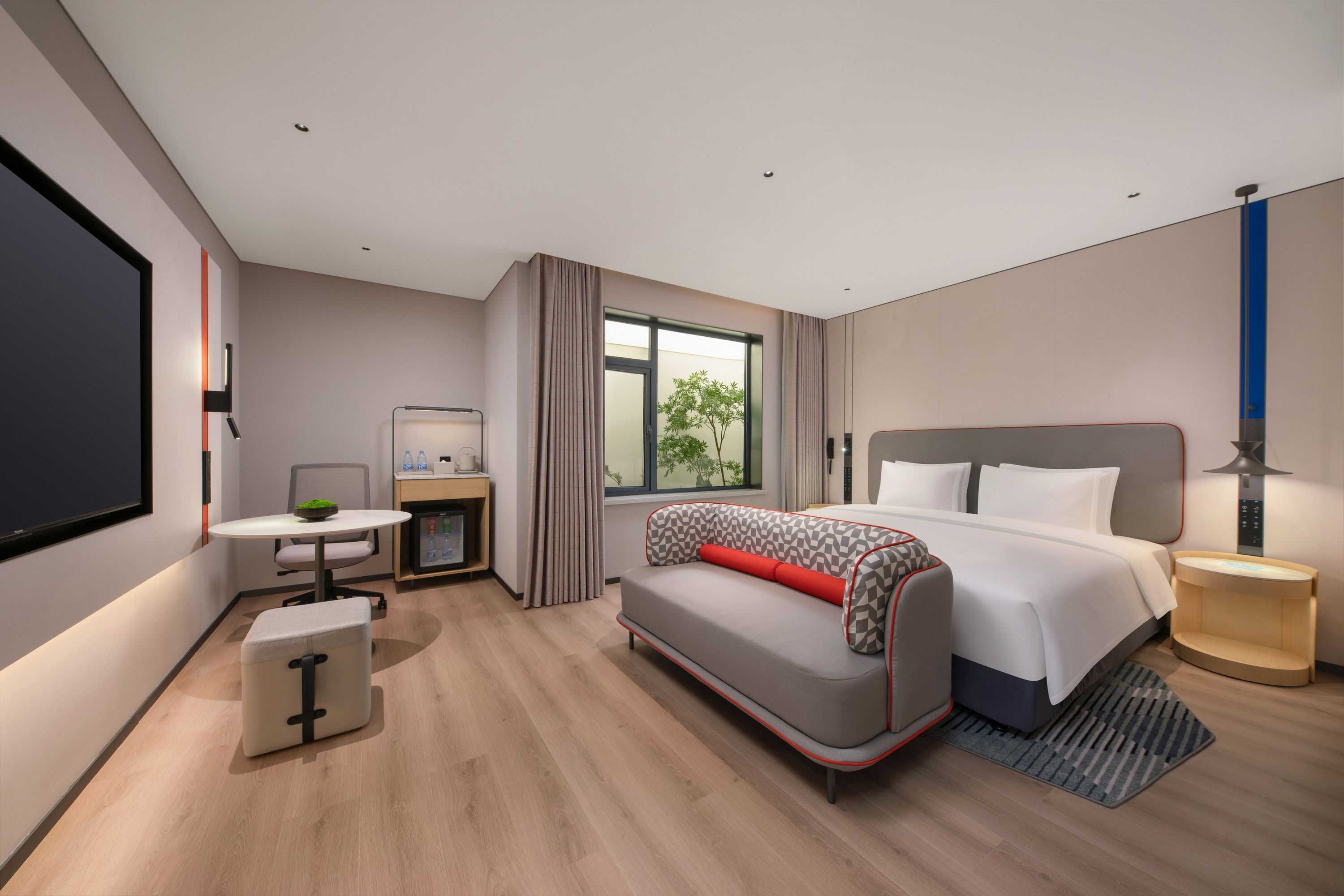 Holiday Inn Express Wuhan Jianghan Road By IHG - ווהאן - חדר שינה