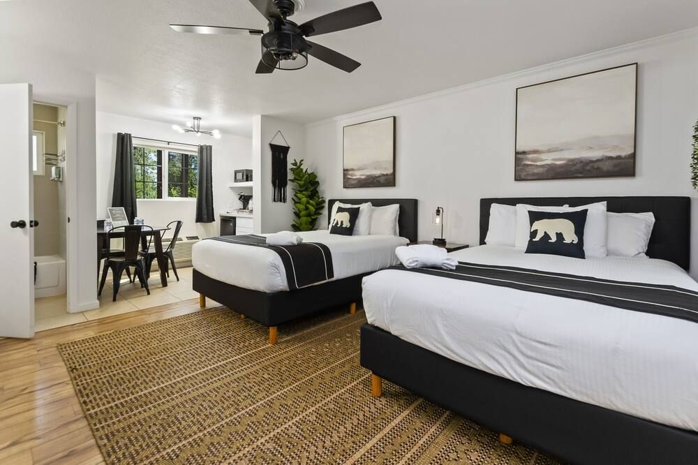 ذا جيفري هوتل - سوث ليك تاهو - غرفة نوم