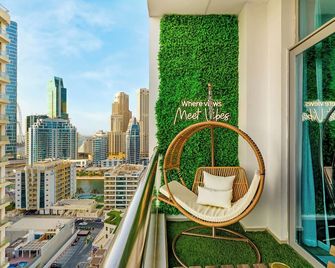 Urban Dubai Marina Stay Near Yacht - Madinat Zayed - Balcony
