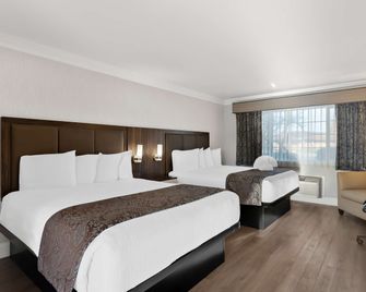 Best Western University Inn Santa Clara - Santa Clara - Schlafzimmer
