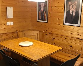 Chalet les Minés - Hautes Vosges - Plainfaing - Salle à manger