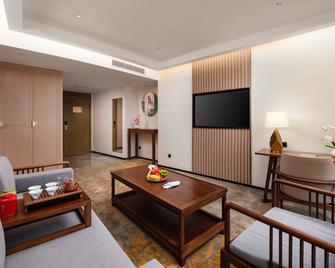 Guangzhou Wogo Yuanbao Hotel-Zhujiang New Town-Free Canton Fair Shuttle Bus & Overseas Buyer Registration Services - Guangzhou - Wohnzimmer