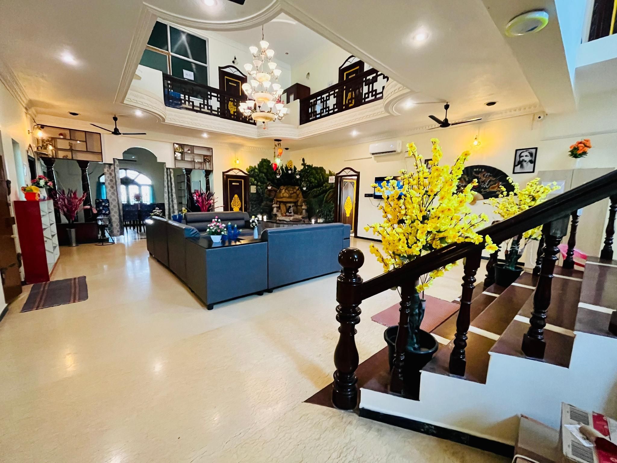 Bluemoon Bungalow - ปูดูเชร์รี - ล็อบบี้