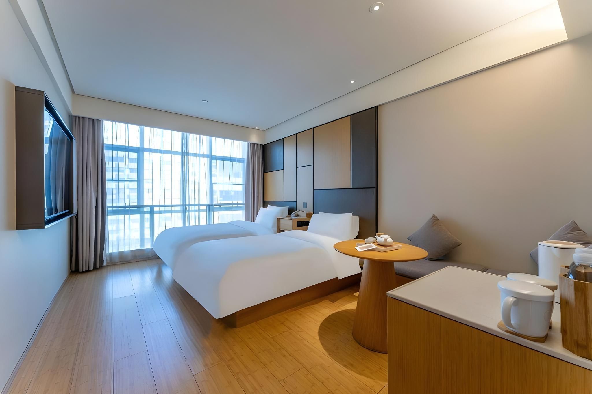 Ji Hotel Wenzhou Chezhan Avenue - וונז'ו - חדר שינה