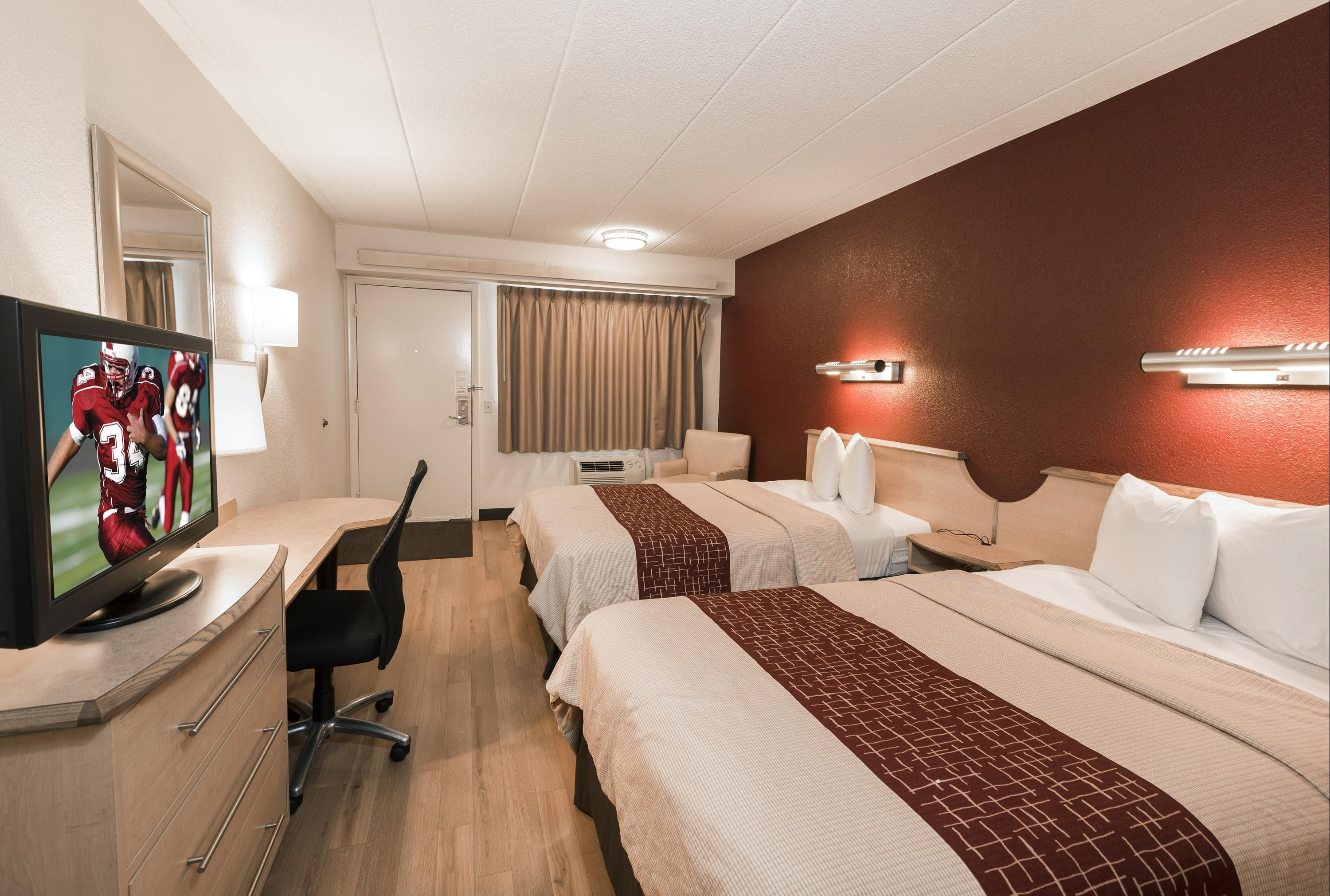 Red Roof Inn Dayton North Airport - דייטון - חדר שינה