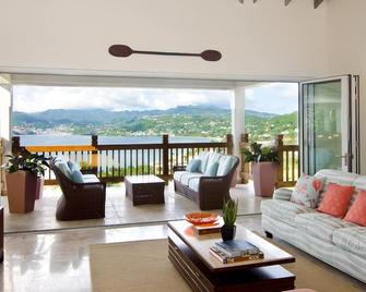Luxury Villa At Mount Cinnamon Resort - Saint George's - Vardagsrum