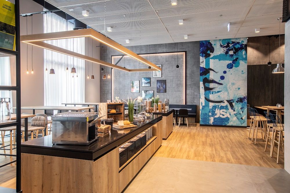 Buffet view of H2 Hotel Budapest