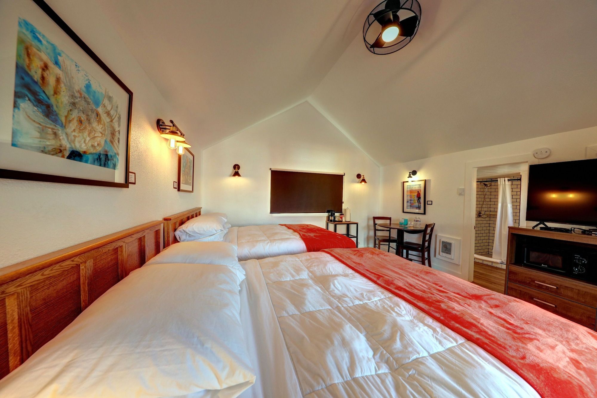 The Seaview Cottages - Long Beach - Ložnice