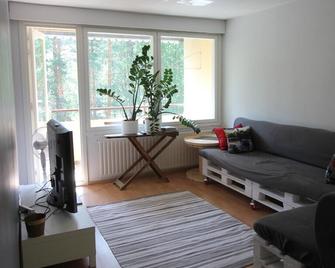 1-bedroom apartment with private Sauna - Heinola - Wohnzimmer