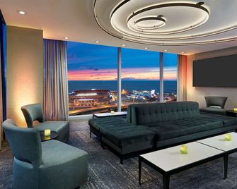Hilton Cleveland Downtown - Cleveland - Sala de estar