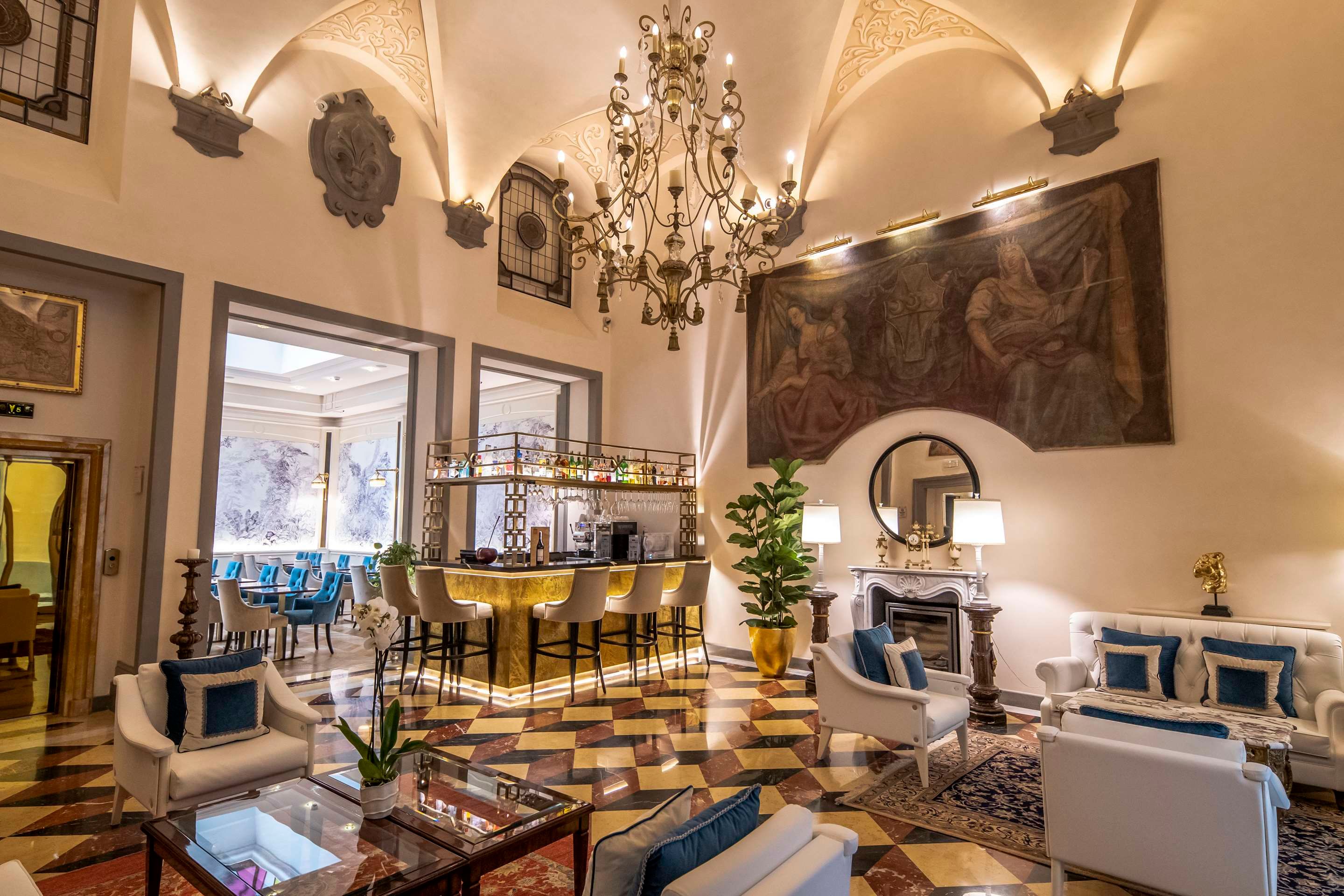 Golden Tower Hotel & Spa - Florencja - Lobby