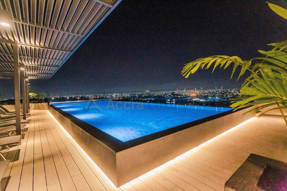 Accra Luxury Apartments @ The Lennox - אקרה - בריכה