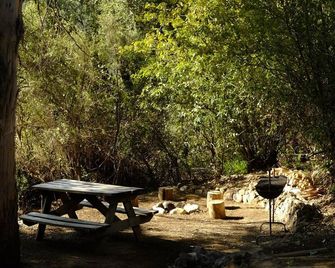 El Arca Naranja, Ecologic Cabin - Lo Barnechea - Patio