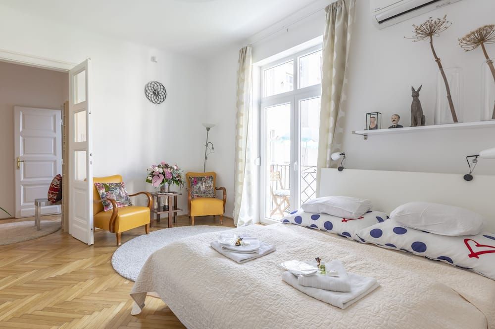 Gorgeous flat right near the City Center - בודפשט - חדר שינה