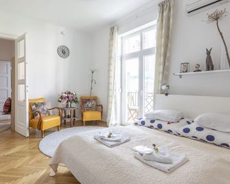 Gorgeous flat right near the City Center - בודפשט - חדר שינה