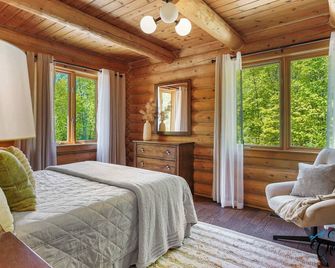 Log Cabin Hot tub near Tremblant - Village de Labelle - Chambre