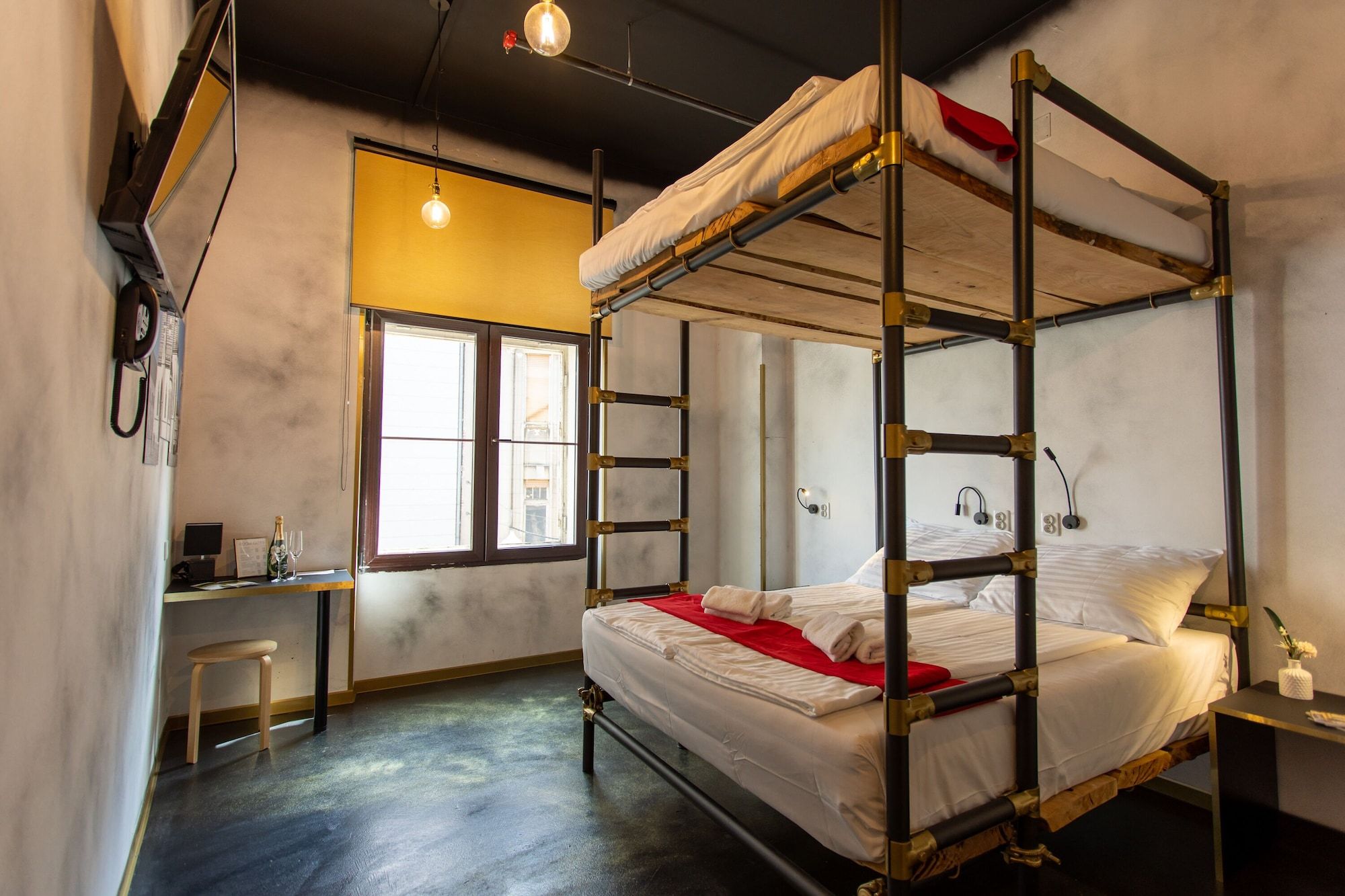 Bedroom view of Timeout Heritage Hotel Zagreb