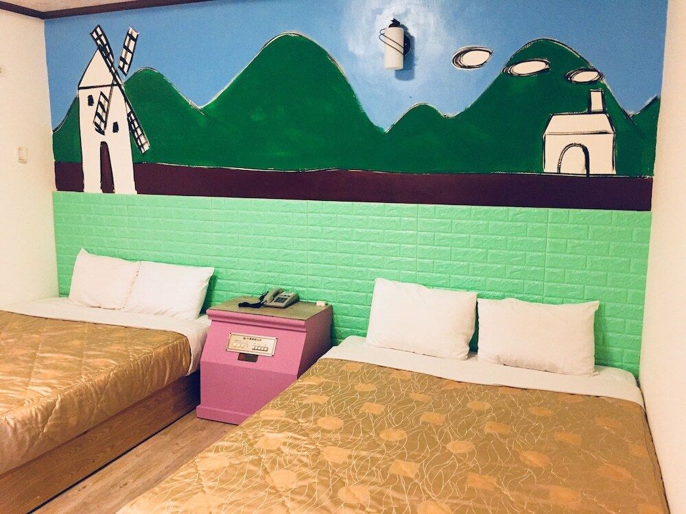 دا تان ماونتن فيلا - Hengchun Township - غرفة نوم