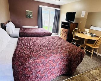 Voyageur Motel - Rocky Mountain House - Slaapkamer