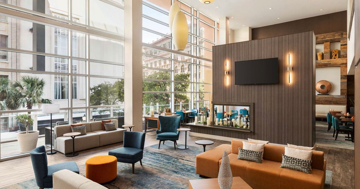 Hilton Garden Inn San Antonio Downtown Riverwalk from 105. San Antonio