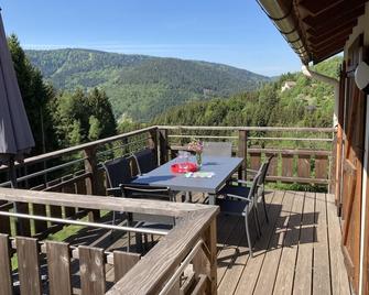 Chalet 7/9 Persons classified 3 Sauna - Wifi - Ventron - Balkon