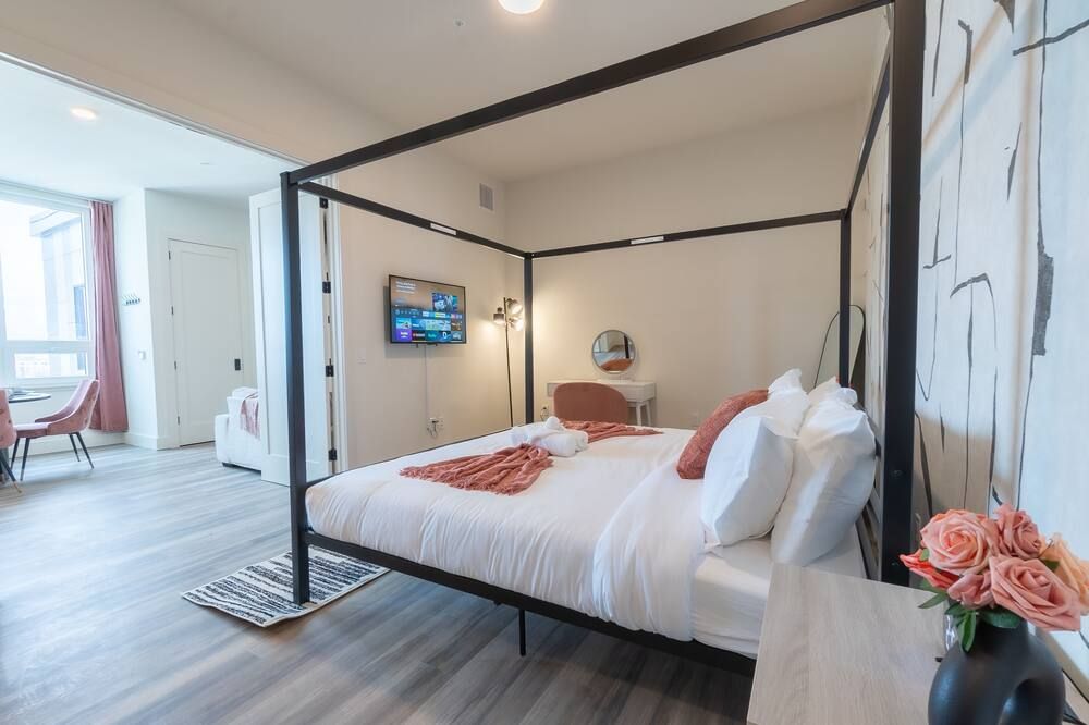 Rosy Retreat With Nyc Views by The Train - Newark - Quarto
