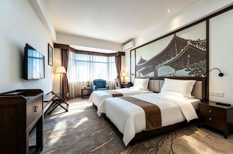 Guandu Hotel - קונמינג - חדר שינה