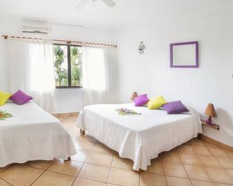 Hotel Laguna del Cocodrilo - טאמרינדו - חדר שינה