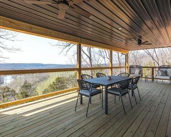3-bedroom cabin with breathtaking views - Dixon - Balcón