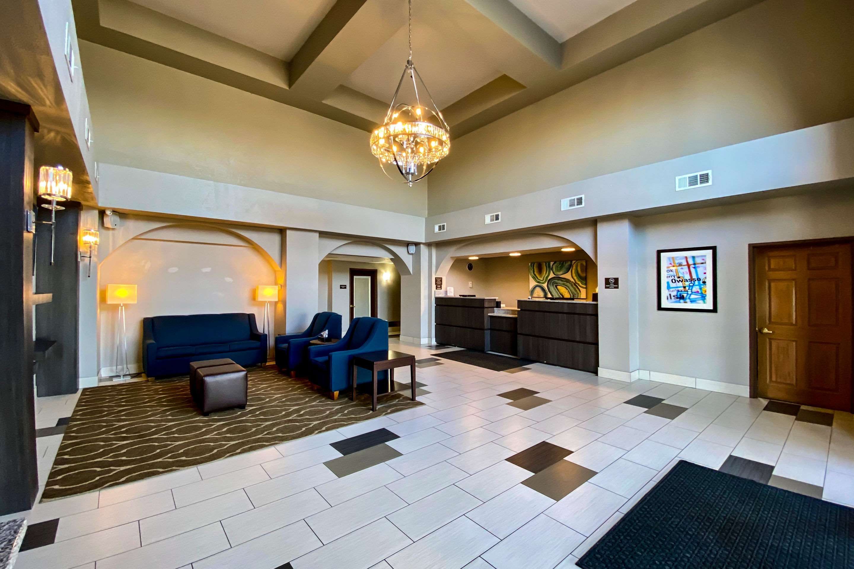 Lobby view of Comfort Inn Owasso - Tulsa