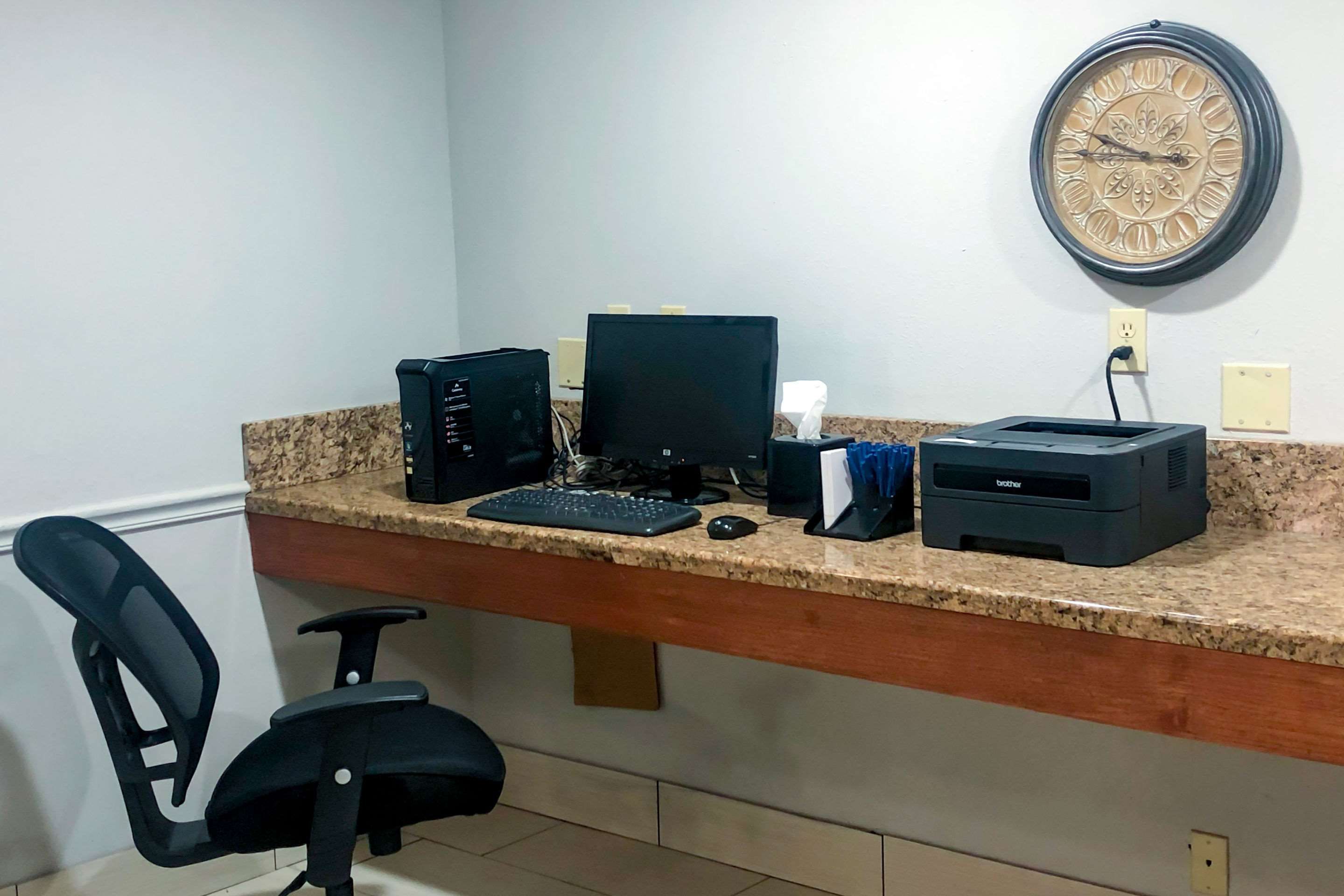 Business center view of Comfort Inn Owasso - Tulsa