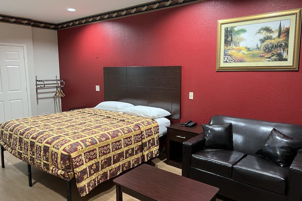 Scott Inn & Suites - Downtown Houston - יוסטון - חדר שינה