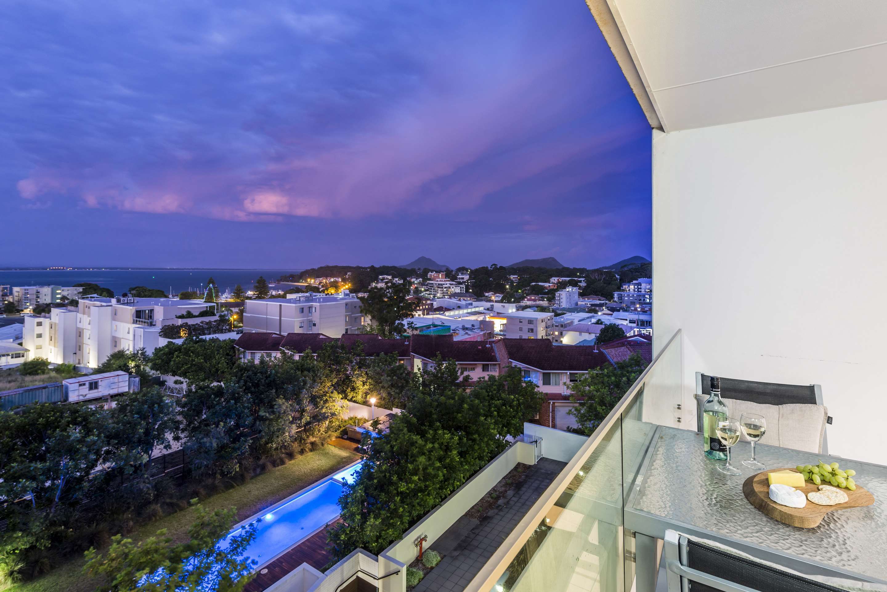 Oaks Nelson Bay Lure Suites - מפרץ נלסון - מרפסת