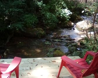 Tiny cabin by the creek - Sylva - Patio