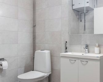 Stylish 47m2 Studio Apartment - Lahti - Kylpyhuone