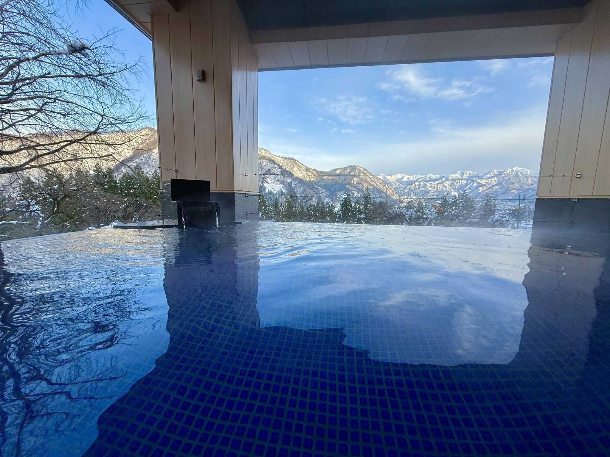 Yukiguni no Yado Takahan Ryokan - Yuzawa - حوض السباحة