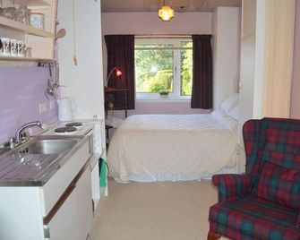 Weatheroak Studio Annexe, great value for money, sleeps 2. - Dunoon - Ložnice