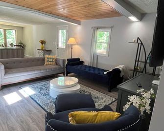 Cozy Modern Cabin in the Woods - Hawley - Living room