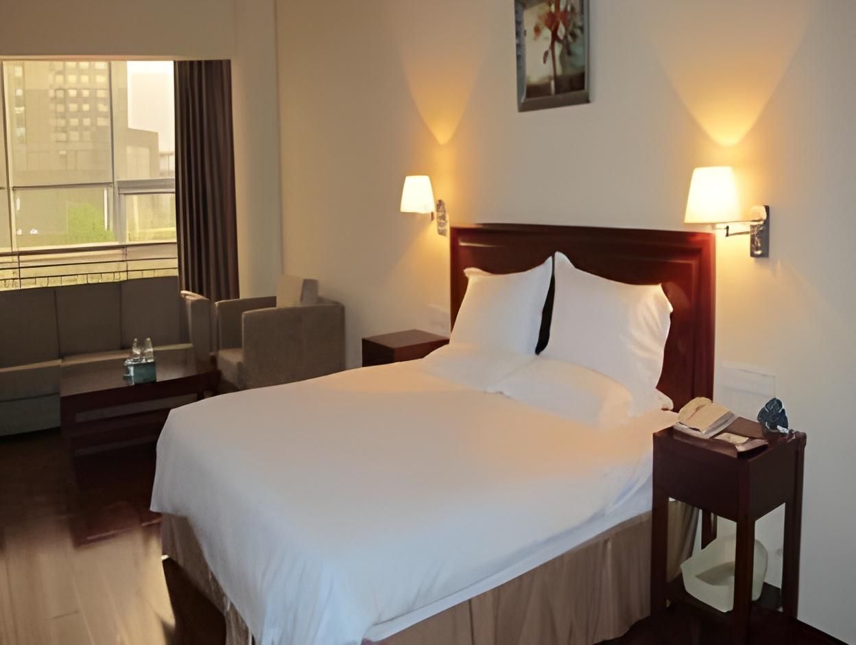 Greentree Inn Shandong Rizhao Yantai Road Business Hotel - Rizhao - Bedroom
