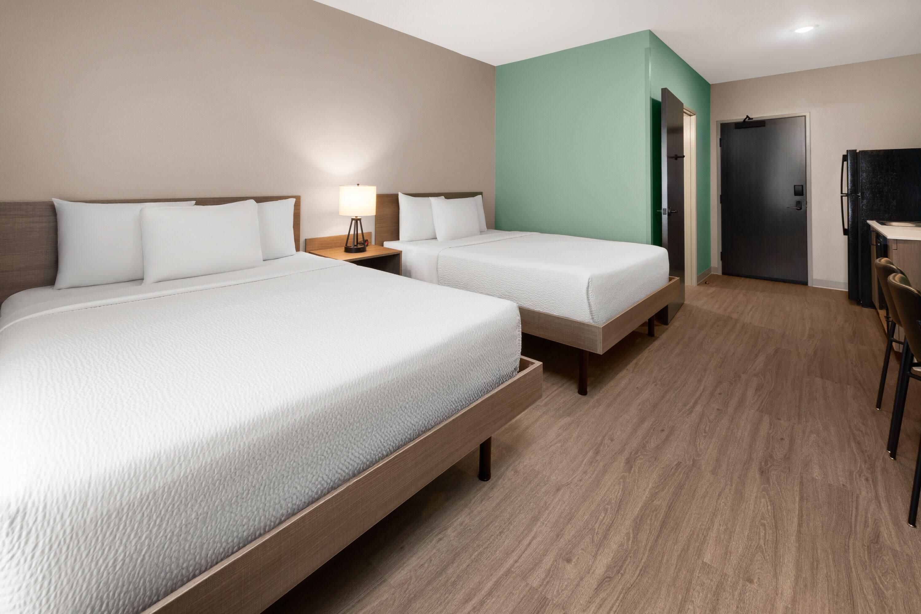 Echo Suites Extended Stay by Wyndham Austin Round Rock - ראונד רוק - חדר שינה