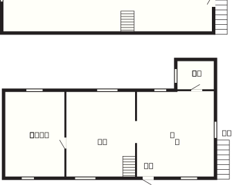 6 Person Holiday Home in Solvesborg - Solvesborg - Floorplan
