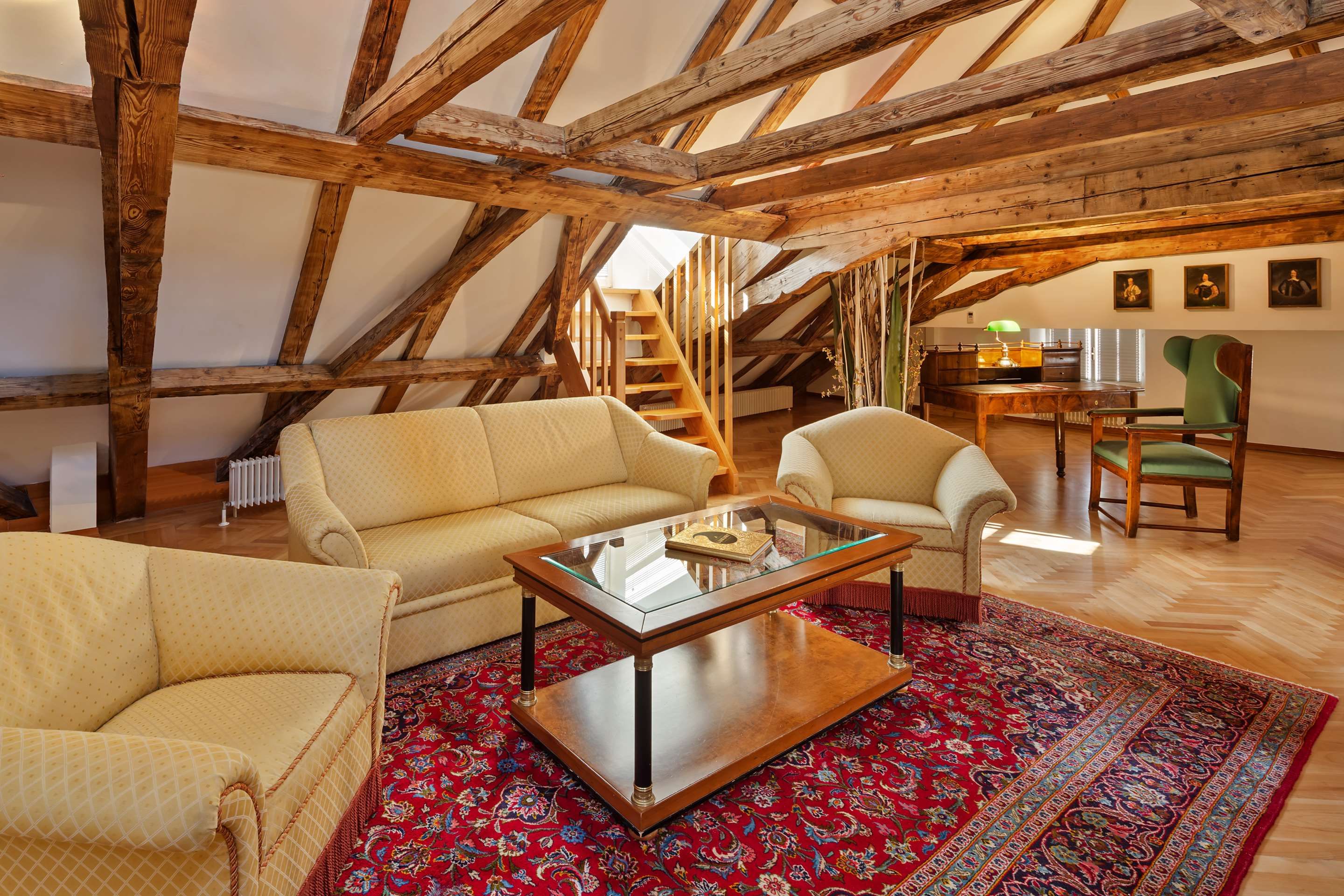 Living room view of Radisson Blu Hotel Altstadt, Salzburg