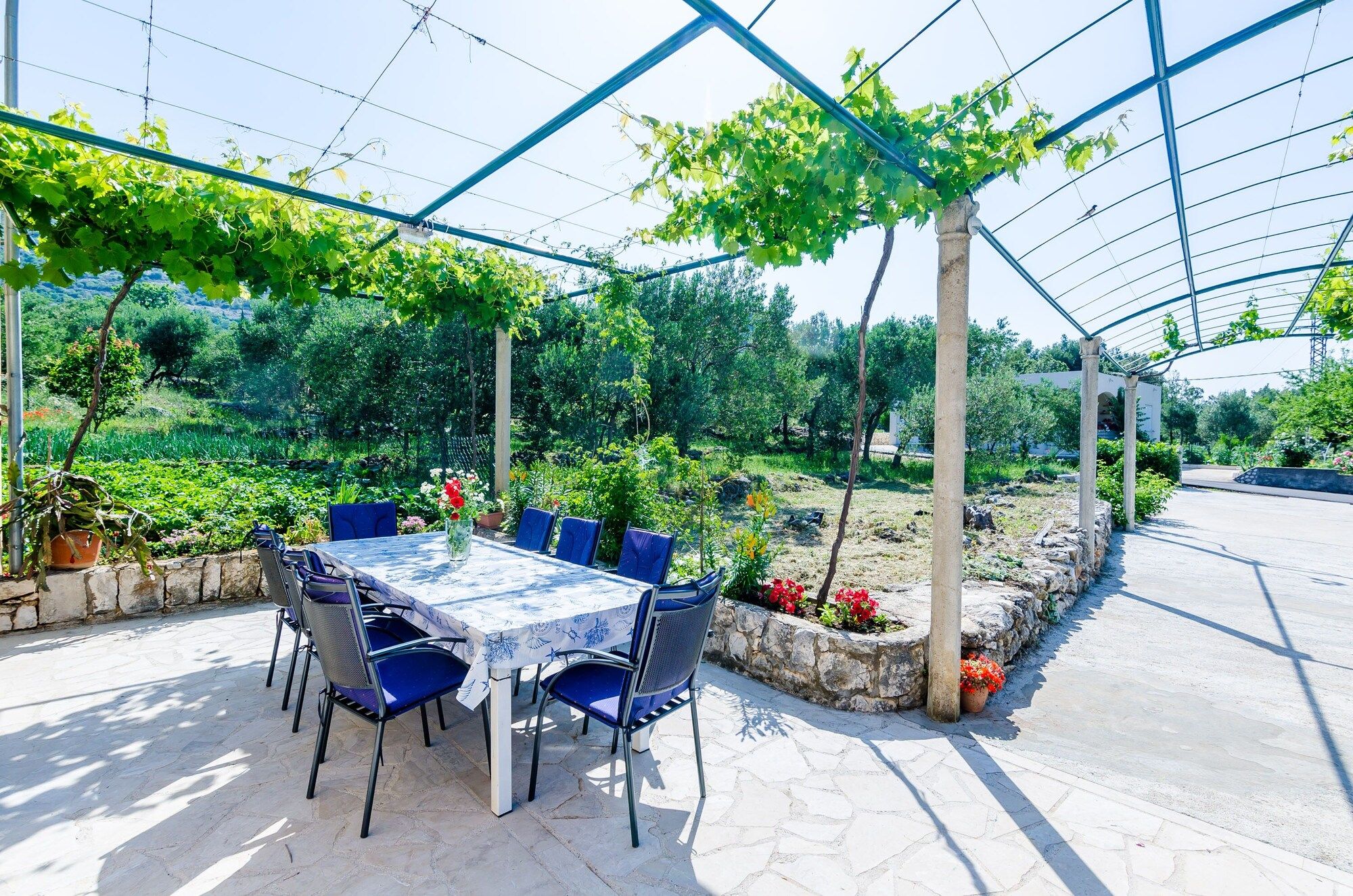 Apartment & Rooms Mazdin - Slano - Patio
