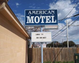 American Motel - San Antonio - Vista del exterior